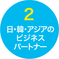 2.日・韓・アジアのビジネスパートナー